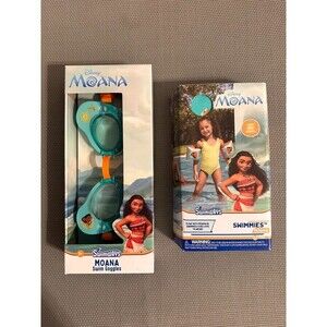 Swimways Disney Moana Goggles & Swimmies Arm Band Floats